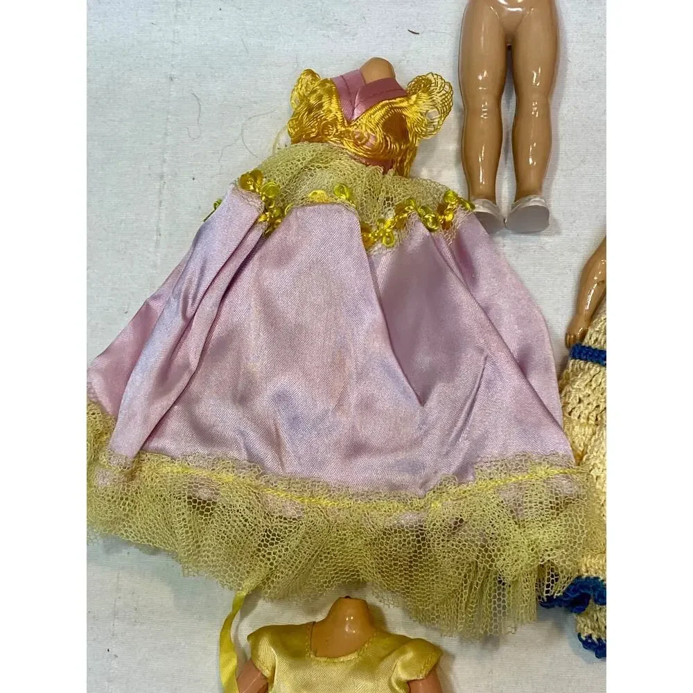 vtg Duchess doll lot Hard Plastic 1950s sleepy Eyes As Found Estate Parts Also